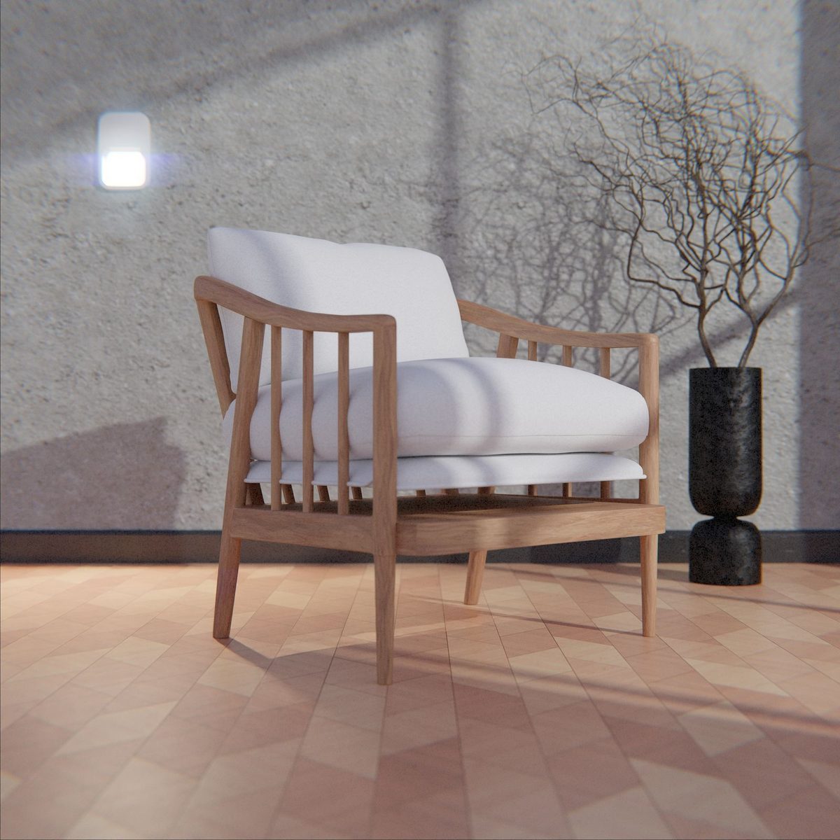 Spindle-Back Armchair